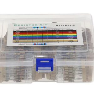 2500pcs 1/4W Carbon Film Resistor Kit 5%