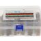 2500pcs 1/4W Carbon Film Resistor Kit 5%