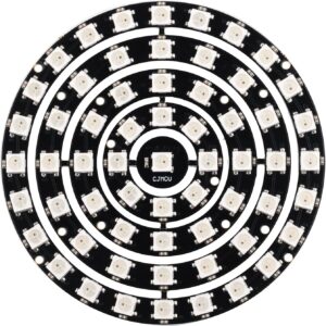 61 Bit WS2812B 5050 RGB LED Board 86mm