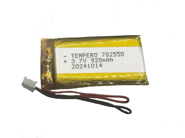 782550 (3.7V 920mAh) Lithium ion polymer Battery