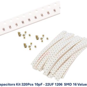 Capacitors Kit 320Pcs 10pF - 22UF 1206 SMD 16 Value