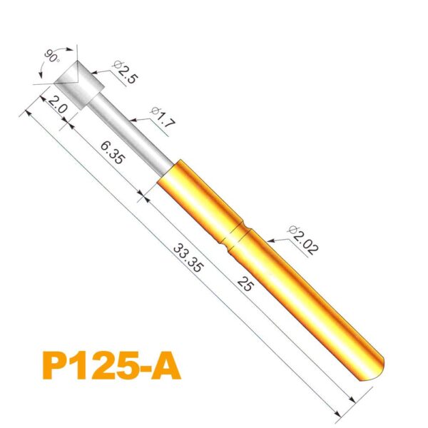 P125-A Spring Test Probe-Pogo Pin