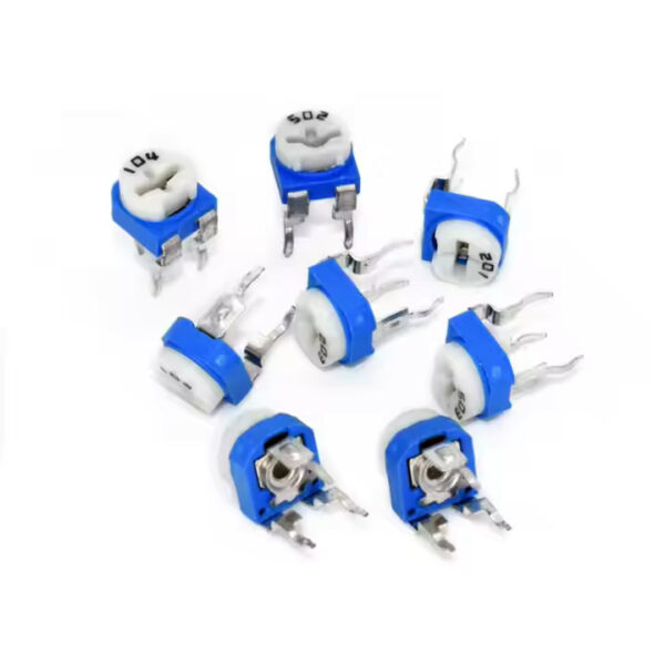 100pcs RM065 Blue and White Adjustable Resistor Kit
