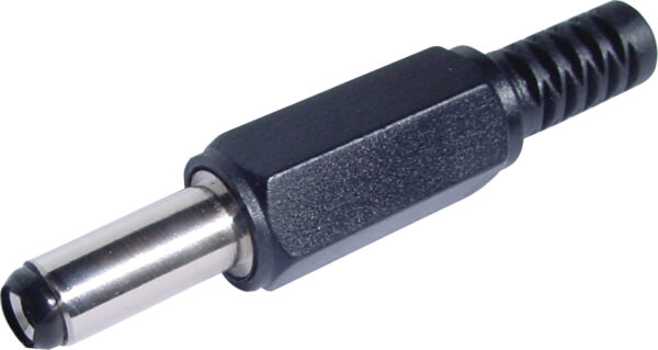 2.5mm DC Power Line Plug (9.5mm Shaft)
