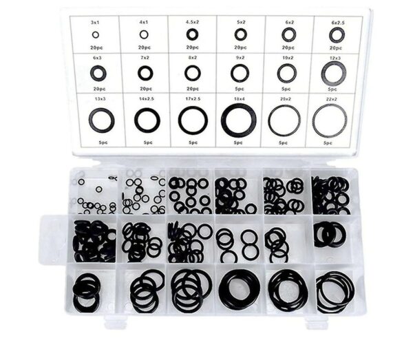 225pcs Rubber Seal O-Ring Kit