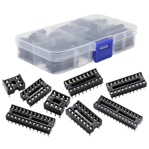 Have one to sell? Sell it yourself Similar Items Sponsored Feedback on our suggestions | See all 66Pcs/Box DIP IC Sockets Solder Type Socket Kit 6/8/14/16/18/20/24/28 Pi Twt Jd New AU $8.83 + AU $4.93 postage 66PCS DIP IC Socket Adaptor 8 Kinds Solder 6/8/14/16/18/20/24/28Pin for Arduino New AU $15.95 Free postage 66Pcs/Lot DIP IC Sockets Adaptor Solder Type Socket Kit 6,8,14,16,18,20,242401 New AU $17.59 Free postage Seller with 100% positive feedback 66pcs Box DIP IC Sockets Adaptor Solder Socket Kit 6/8/14/16/18/20/24/28 Pins New AU $19.95 Free postage Seller with 99.8% positive feedback 66pcs Box DIP IC Sockets Adaptor Solder Socket Kit