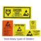 Anti-static Warning Stickers