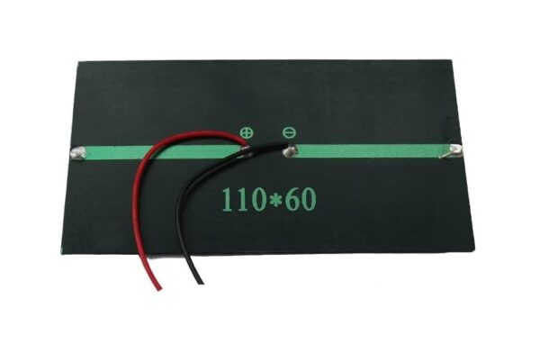 Mini Solar Panel 110x60mm 1.00W 6.0V 160mA