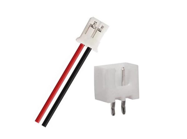 PH2.0 Vertical Socket 2 Pin 100mm 26AWG Cable