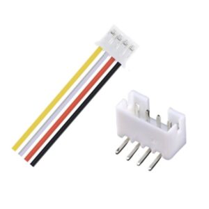 PH2.0 Right Angle Socket 4 Pin 100mm 26AWG Cable