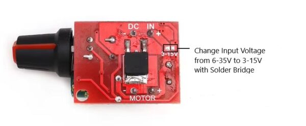 5A 3V-35V PWM DC Motor Speed Controller