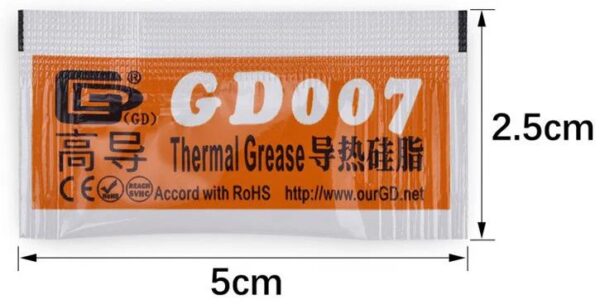 GD007 0.5g Soft Pack Silicone Thermal Grease