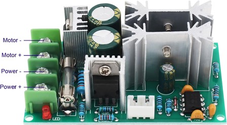 High Power Drive Module PWM Controller 12-48V 2