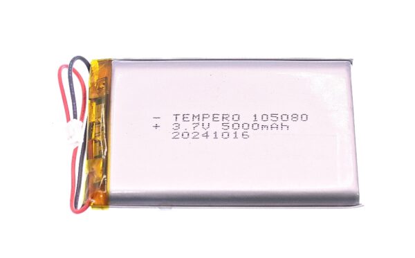 105080 (3.7V 5000mAh) Lithium ion polymer Battery