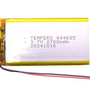 444685 (3.7V 2700mAh) Lithium ion polymer Battery (LiPo)