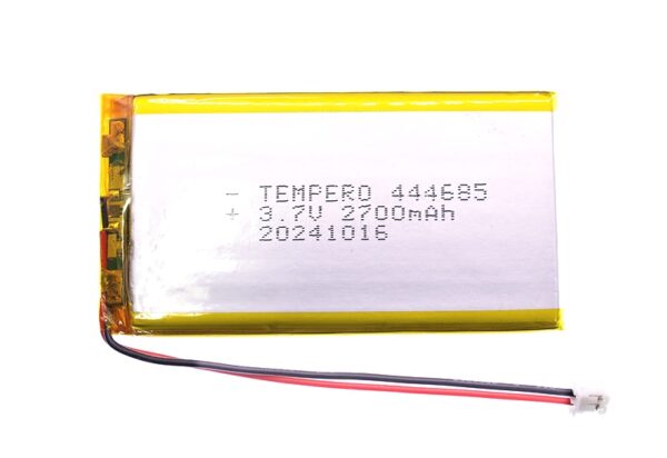 444685 (3.7V 2700mAh) Lithium ion polymer Battery (LiPo)