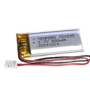 701535 (3.7V 300mAh) Lithium ion polymer Battery (LiPo)