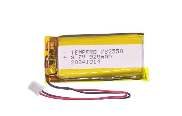 782550 (3.7V 920mAh) Lithium ion polymer Battery (LiPo)
