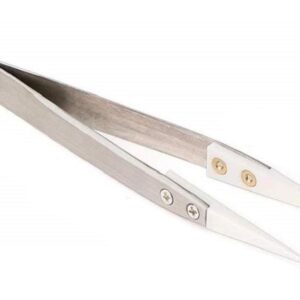 High Temperature Resistant Ceramic Silver Tweezers