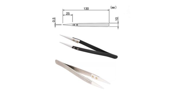 High Temperature Resistant Ceramic Tweezers