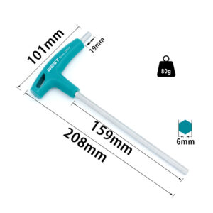 Allen Key Hexagonal Wrench T-type with Grip