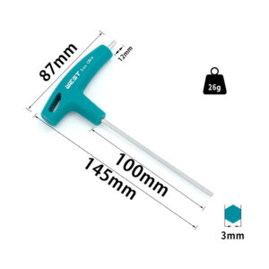 Allen Key Hexagonal Wrench T-type with Grip