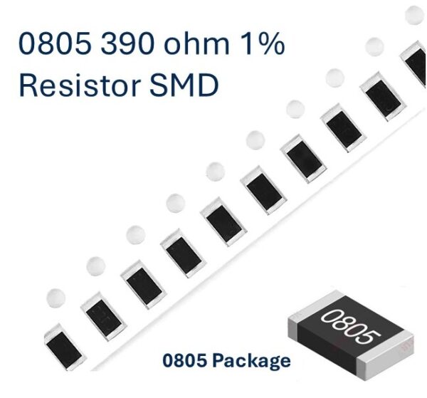 0805: 390 ohm 1% Resistor SMD