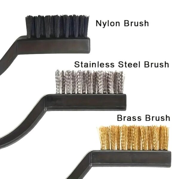 3 Piece Hand Wire Brush Set