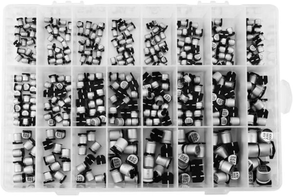 400pcs 24 Values SMD Electrolytic Capacitors Kit