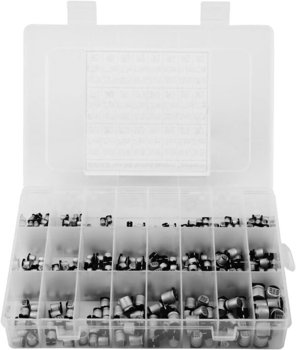 400pcs 24 Values SMD Electrolytic Capacitors Kit