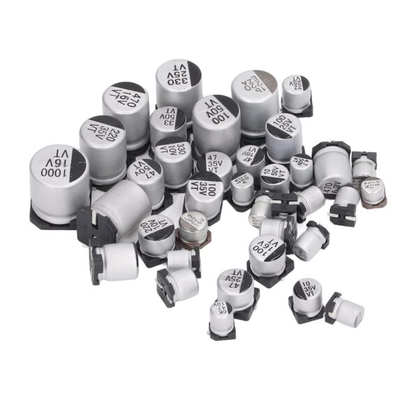 400pcs 24 Values SMD Electrolytic Capacitors Kit