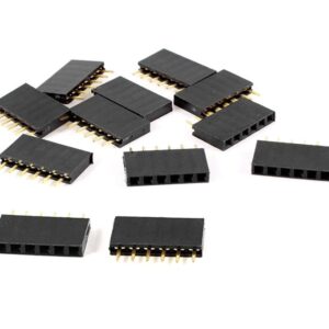 6-Pin 2.54mm Pitch Single Row Female Header