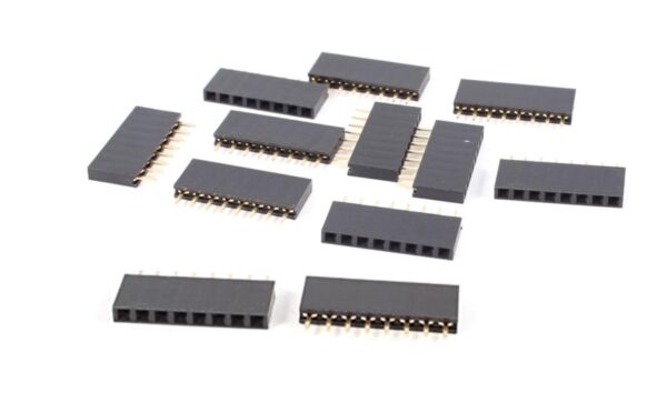 8-Pin 2.54mm Pitch Single Row Female Header