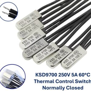 KSD9700 250V 5A 60°C Thermal Control Switch