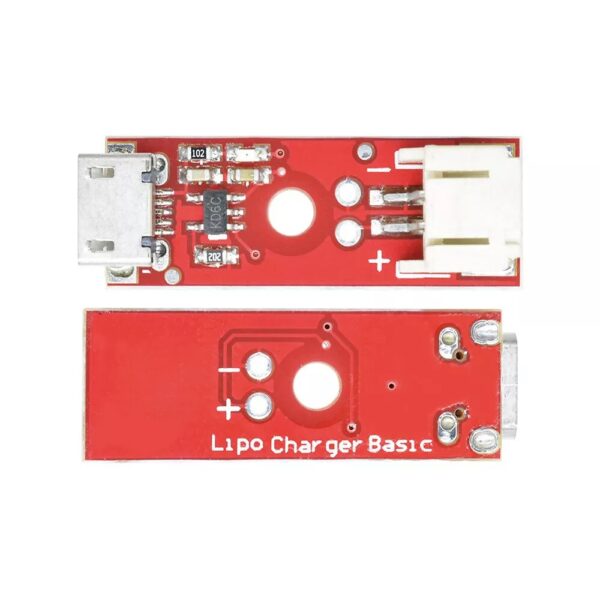 LiPo Charger Basic - Micro-USB 3.7v 500mA