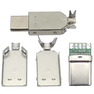 USB 3.1 Type C 3A 5Pin Plug (Male) Cable Kit