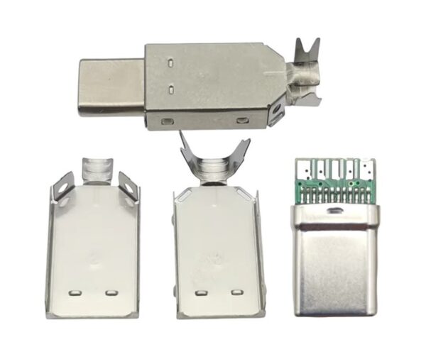 USB 3.1 Type C 3A 5Pin Plug (Male) Cable Kit