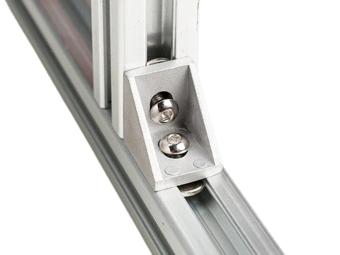 20 x 20 Cast 90-Degree Corner Bracket