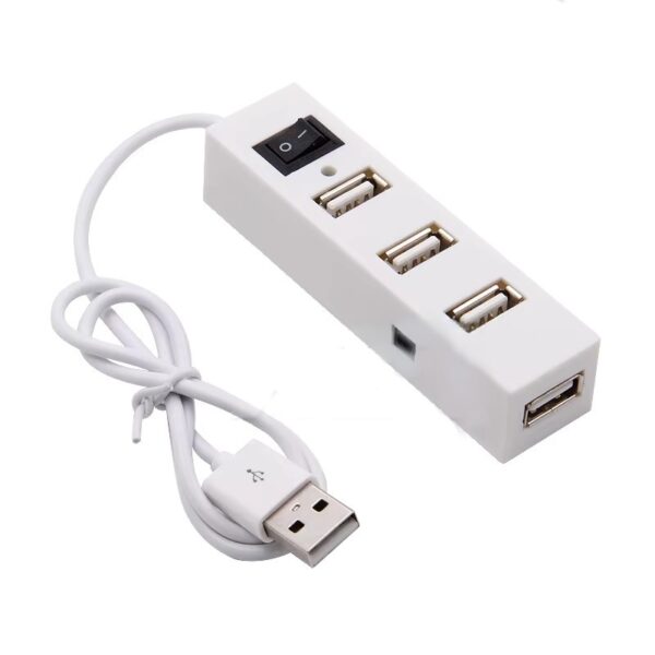 4 Port USB Hub USB 2.0 High Speed 480 MBPS