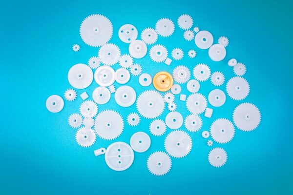 58pcs Plastic Gears and Pulleys Packs