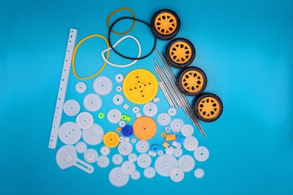 78pcs Plastic Gears, Pulleys and Wheels Packs