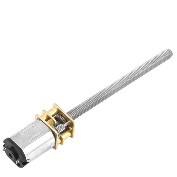 N20 3V Micro Geared Motor – Long Shaft M4x55mm