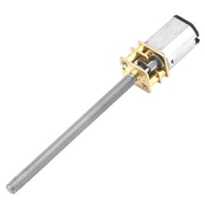 N20 3V Micro Geared Motor – Long Shaft M4x55mm