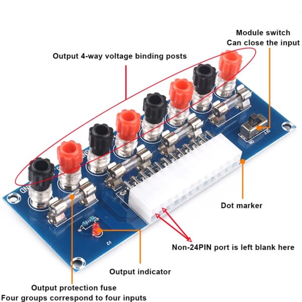 XH-M229 Desktop Computer Chassis Power Supply