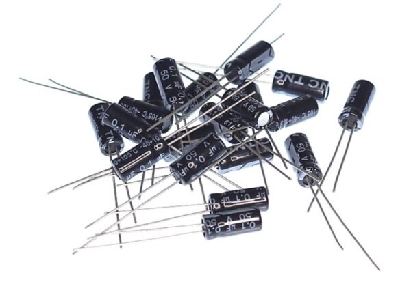 0.1uF 50V 20% 5x11mm Radial