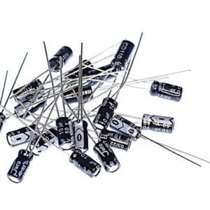 10uF 50V 20% 4x7mm Radial Electrolytic Capacitors