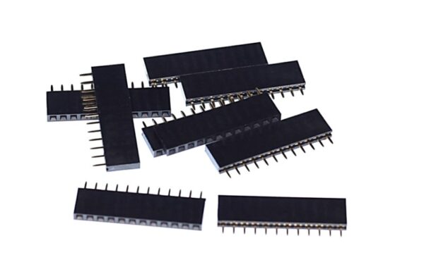 12-Pin 2.54mm Pitch Single Row Female Header