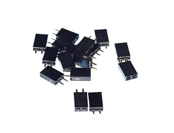 2-Pin 2.54mm Pitch Single Row Female Header
