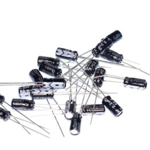 2.2uF 50V 20% 4x8mm Radial Electrolytic Capacitors