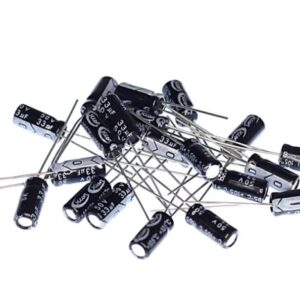 33uF 50V 20% 5x11mm Radial Electrolytic Capacitors